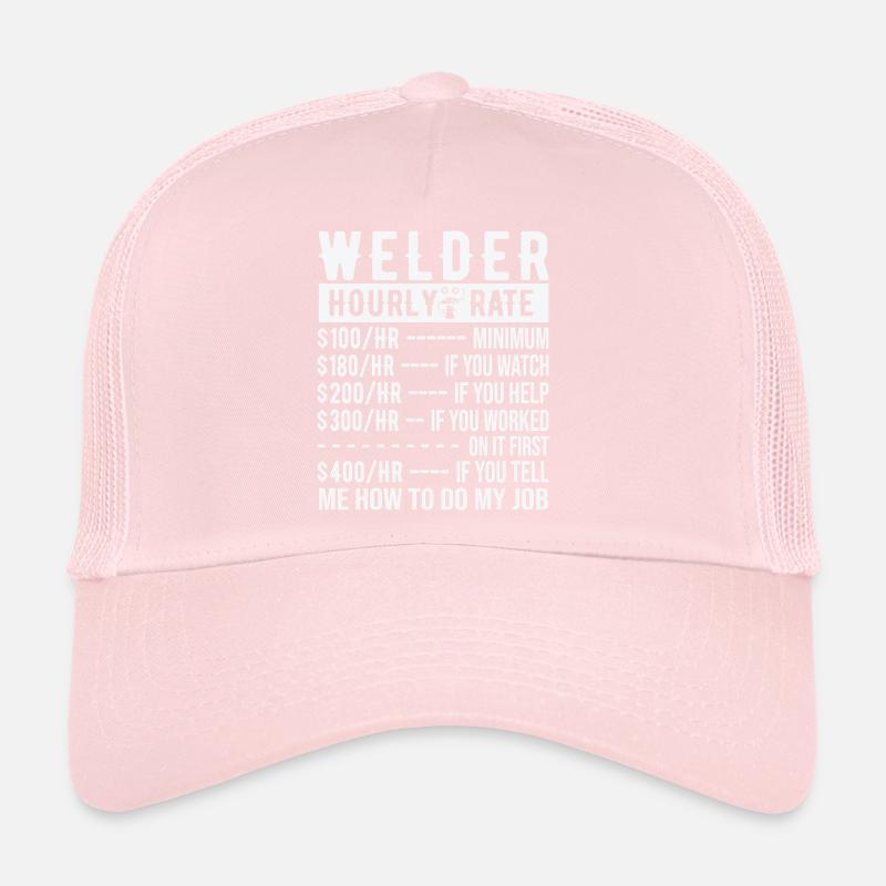 Bester Schweißer Lustiger Schweißer Metallarbeiter Trucker Cap
