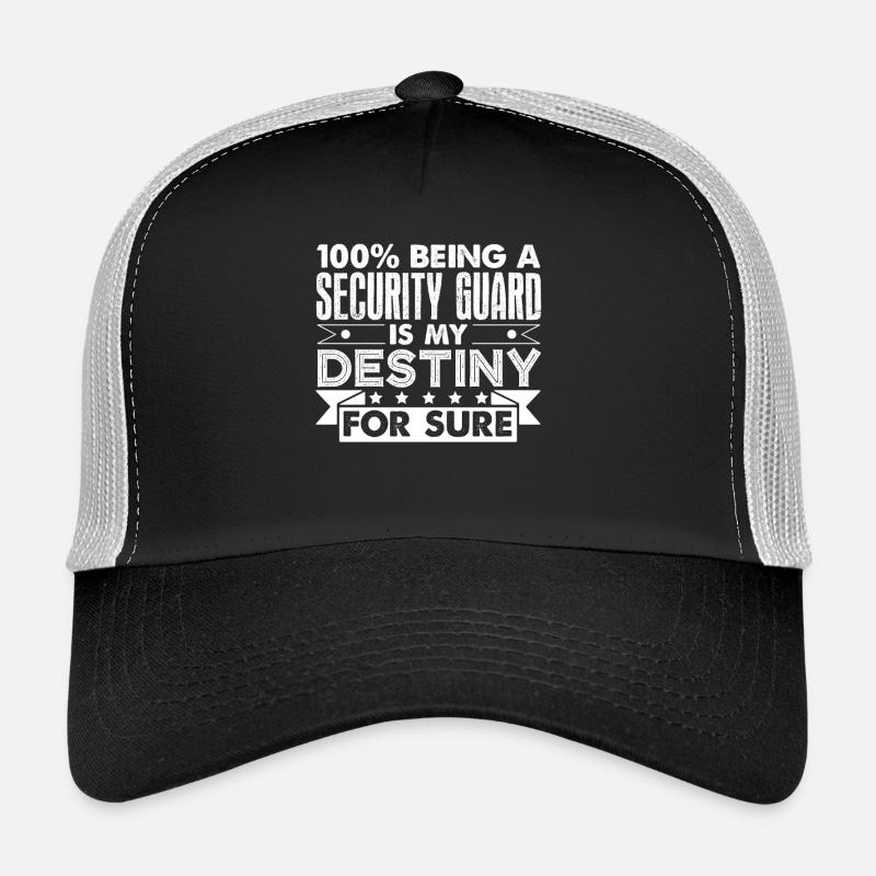 Security Guard Being A Security Guard Trucker Cap