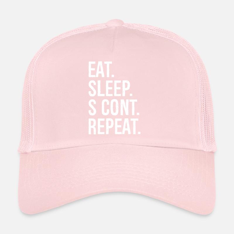 manger dormir s cont répéter Casquette trucker 