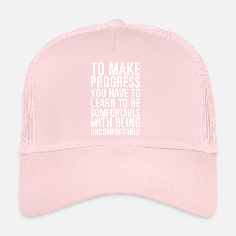 Pour progresser, il faut apprendre à être Casquette trucker 