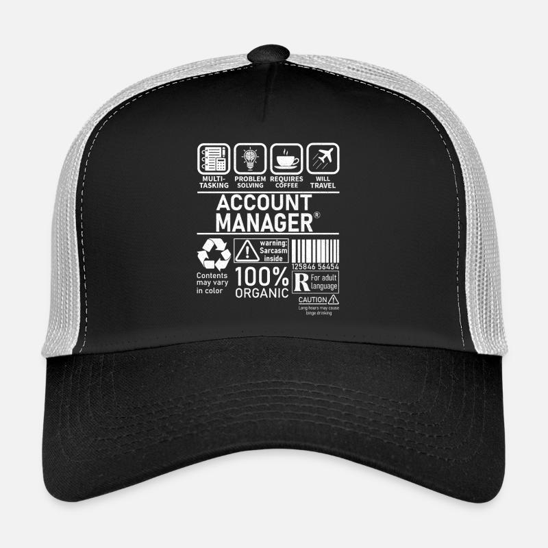 Gestionnaire de compte Résolution de problèmes multitâches Casquette trucker 