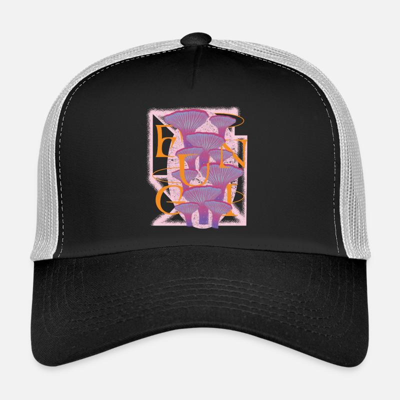 Psychedelic Fungi Bloom Trucker Cap