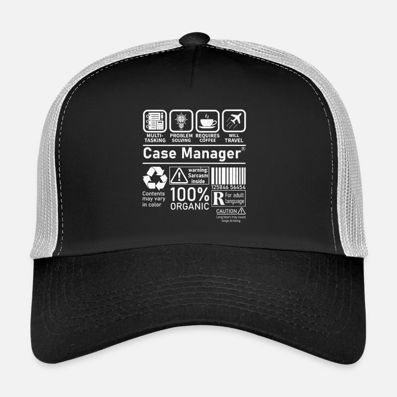 Résolution de problèmes multitâches Case Manager Casquette trucker 