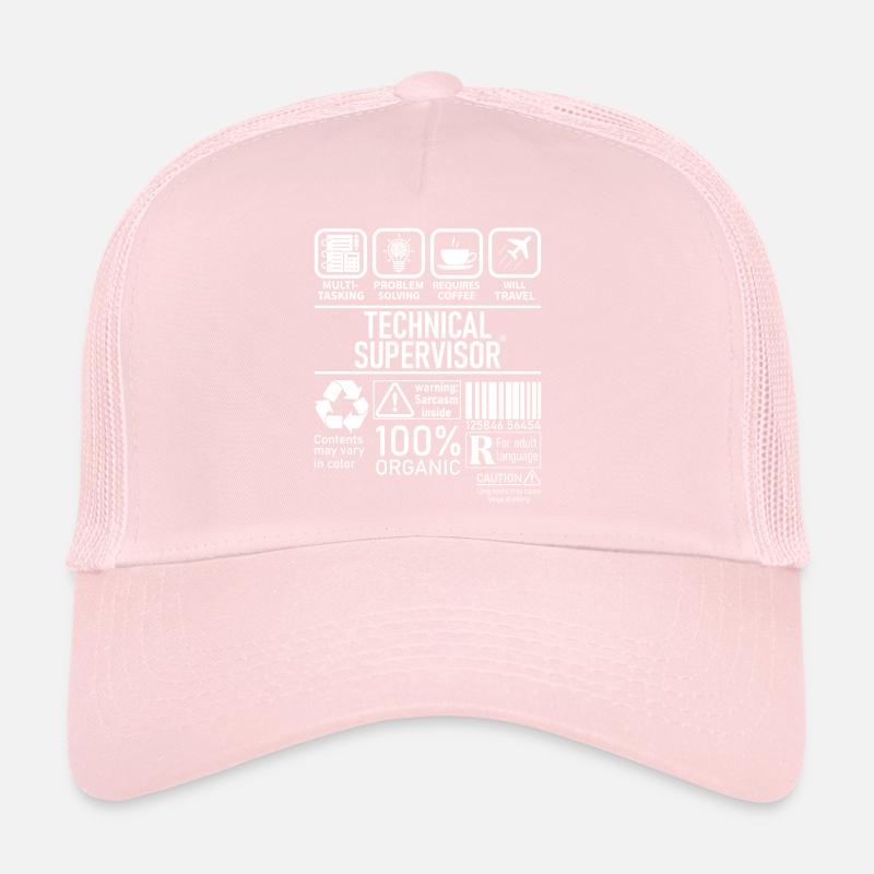 Technical Supervisor multi tasking problem solving Trucker Cap