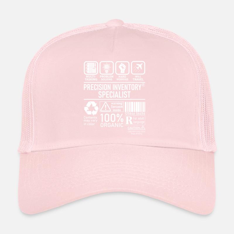 Precision Inventory Specialist multi tasking Trucker Cap