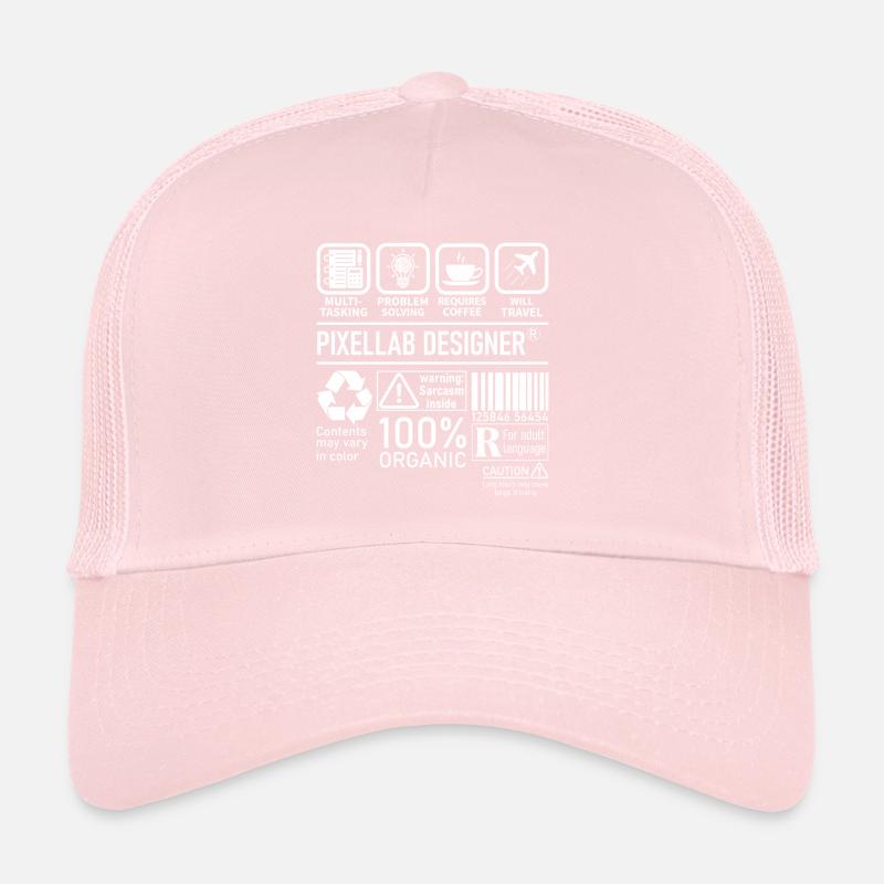 Résolution de problèmes multitâches Pixellab Designer Casquette trucker 