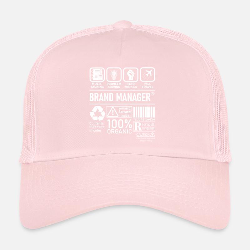 Brand Manager multi tasking problem solving Trucker Cap
