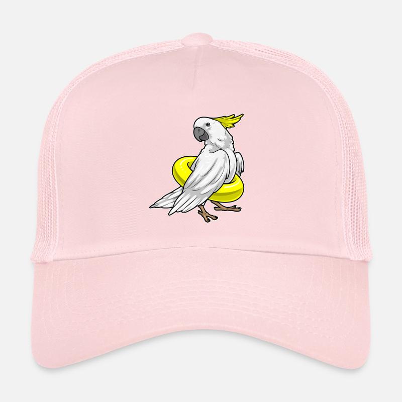 Nage de perroquets Ring Été Casquette trucker 