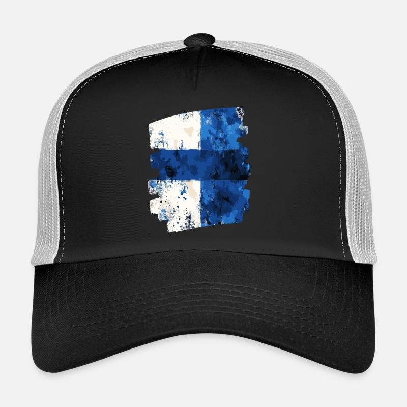 Drapeau finlandais Finlande Casquette trucker 