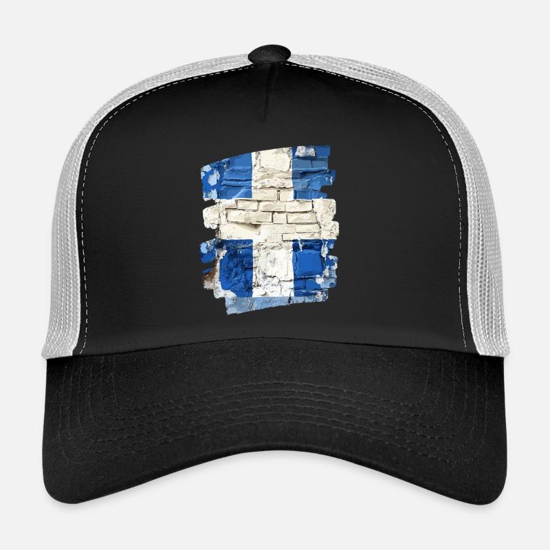 Drapeau finlandais Finlande Casquette trucker 
