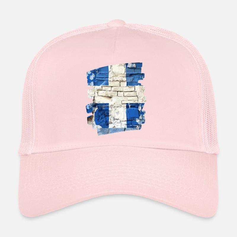Finnish flag Finland Trucker Cap