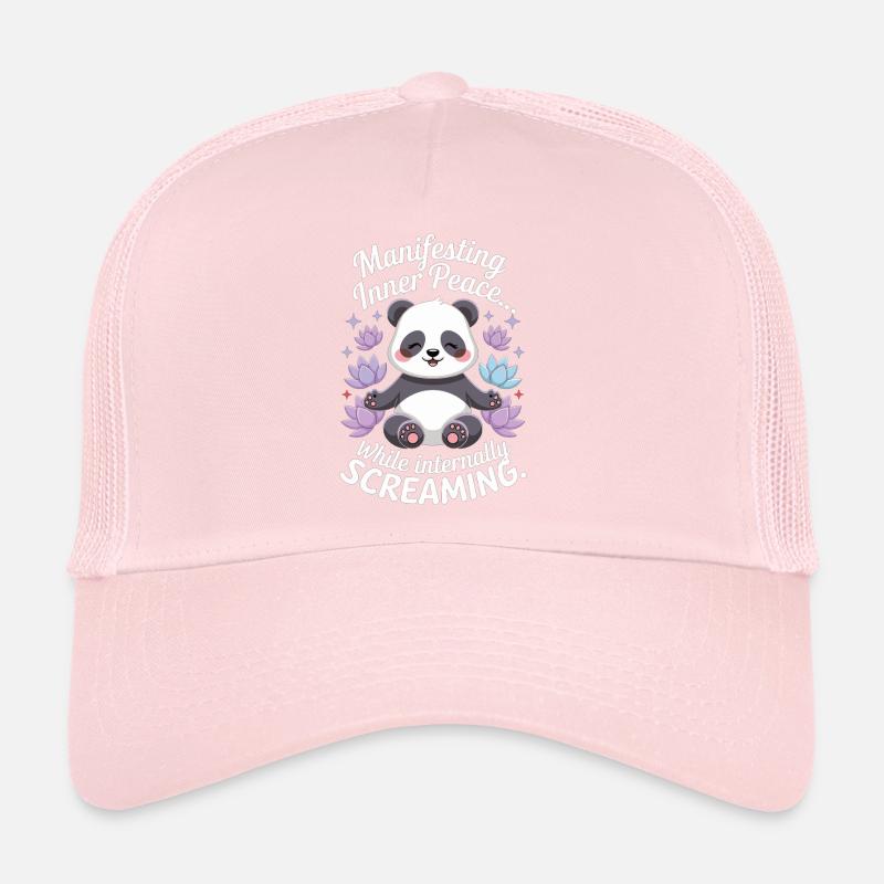 Meditating Panda – Zen & Mindfulness Trucker Cap
