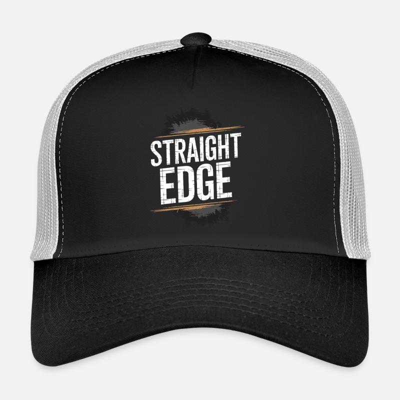 Lettrage à bord droit pour une durée de vie de coupe-bordure droit Casquette trucker 