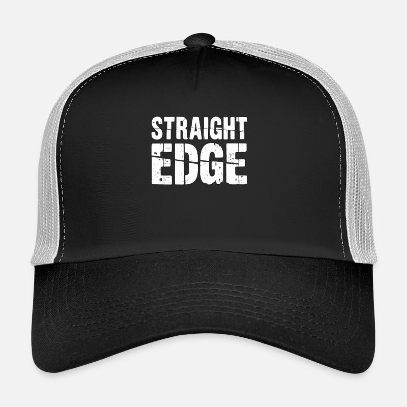 Lettrage à bord droit pour une durée de vie de coupe-bordure droit Casquette trucker 