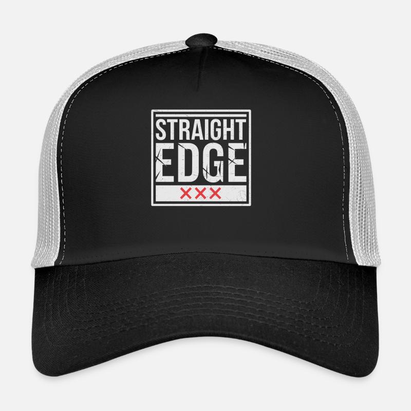 Lettrage à bord droit pour une durée de vie de coupe-bordure droit Casquette trucker 