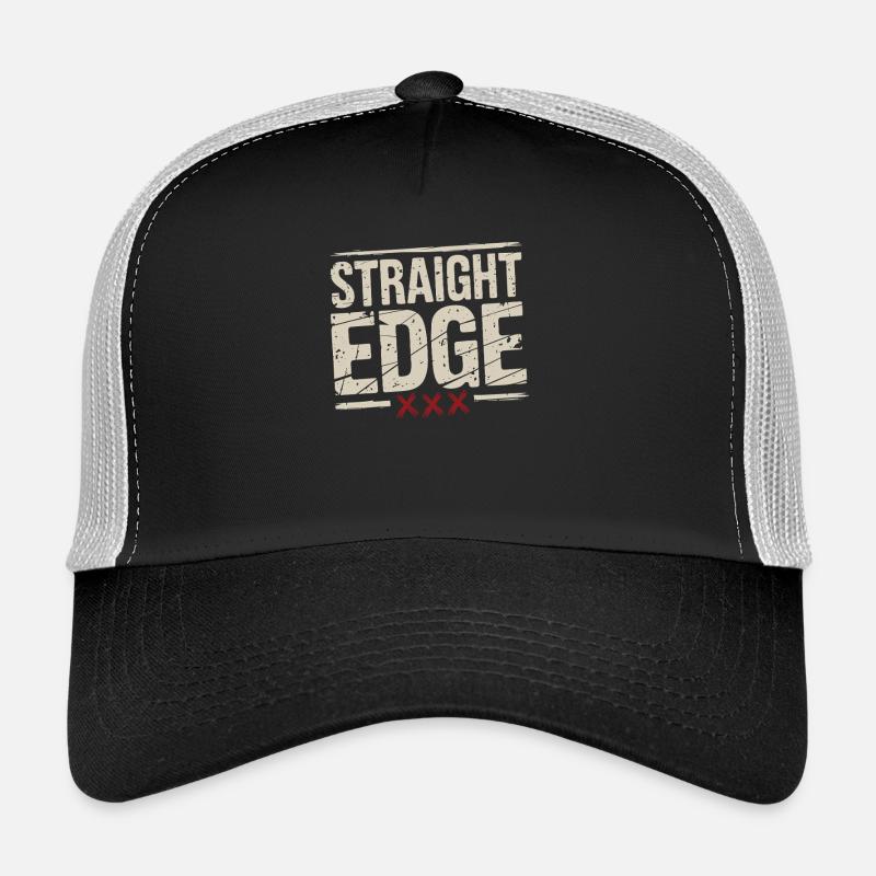 Lettrage à bord droit pour une durée de vie de coupe-bordure droit Casquette trucker 