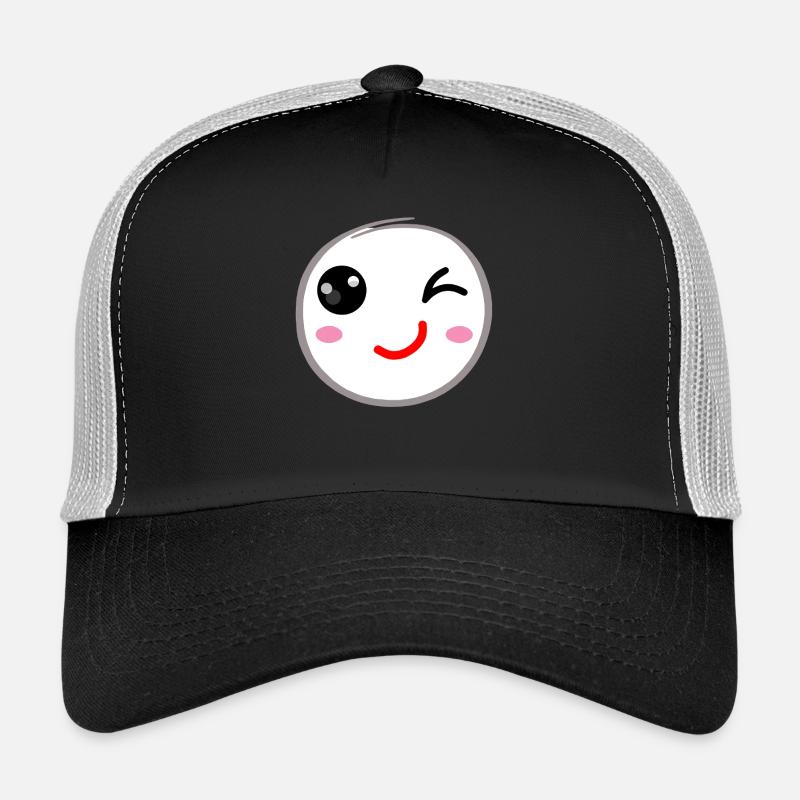 Wink smile Trucker Cap