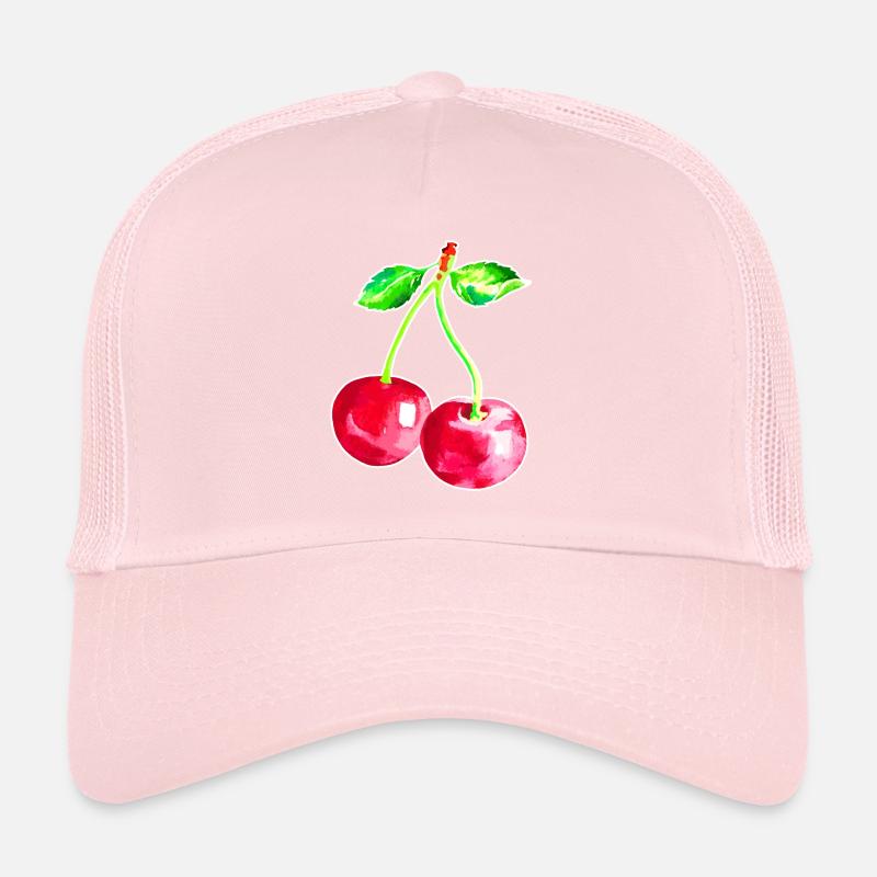 Cerise, Cerisier rouge Casquette trucker 