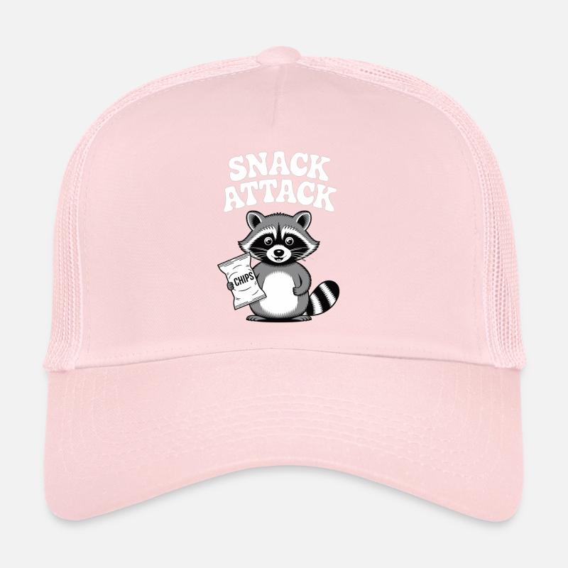 Chips et raton laveur Casquette trucker 