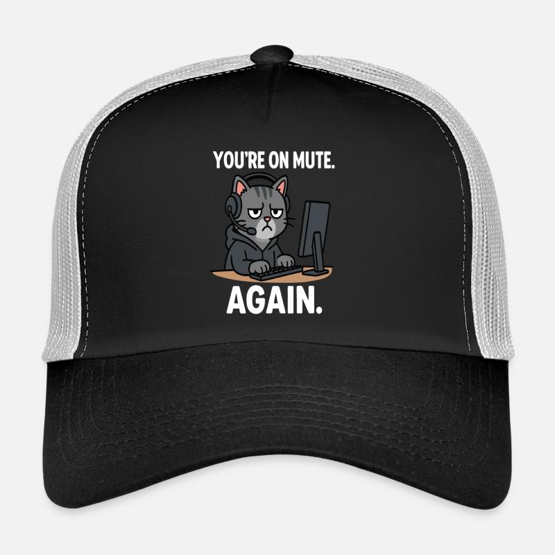 Chat de bureau à domicile Casquette trucker 