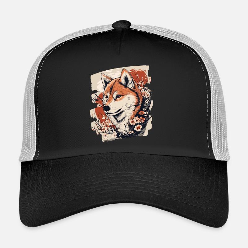 Shiba Inu Casquette trucker 