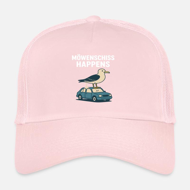 Moewenschiss happens Trucker Cap
