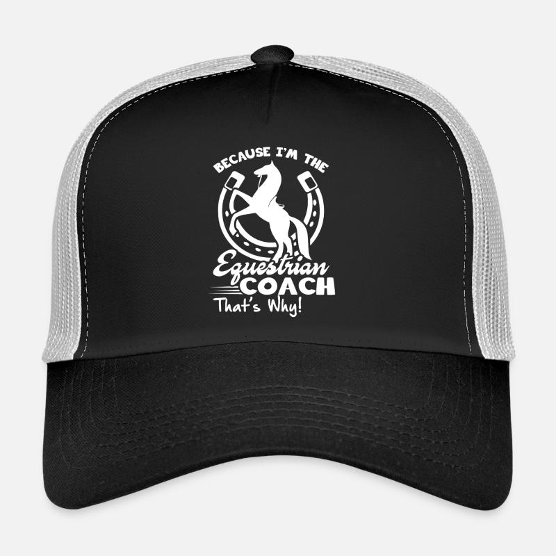 Equestrian Equestrian Coach Trucker Cap