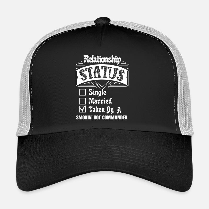 Commander Commander Relationship Status Trucker Cap