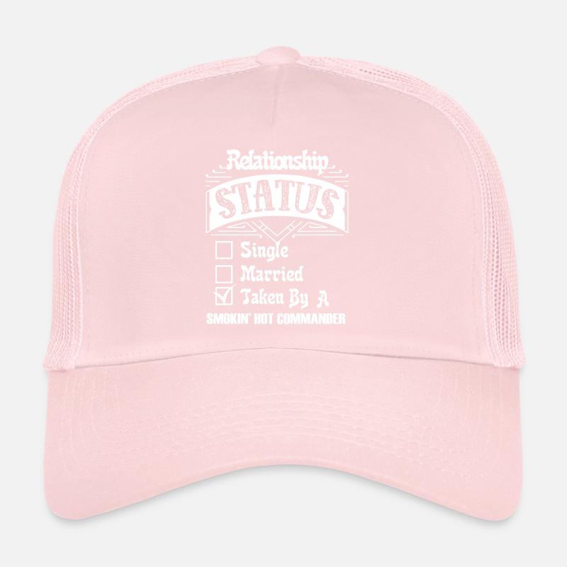 Commander Commander Relationship Status Trucker Cap