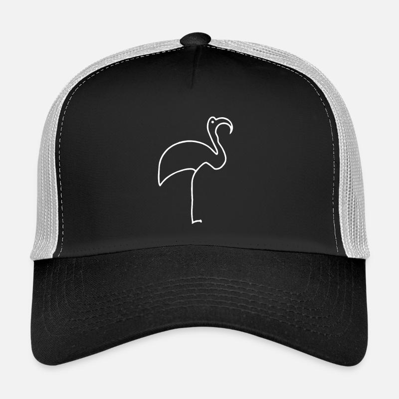 Flamingo - Trucker Cap - black/stone grey