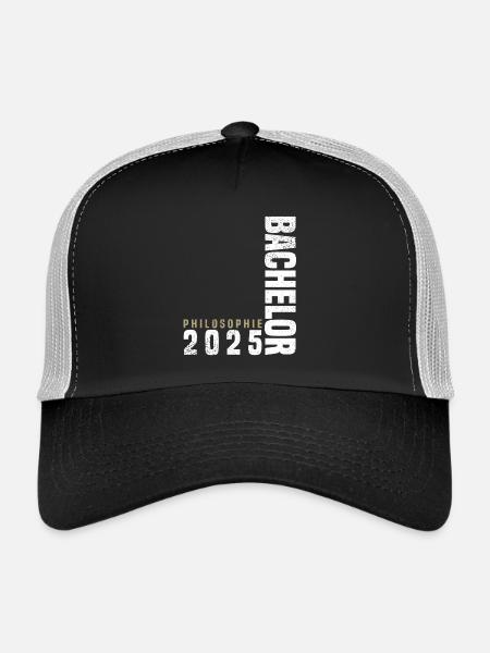 Bachelor Philosophie 2025 - Trucker Cap - Schwarz/Steingrau