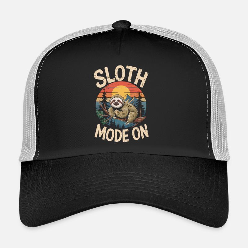 Sloth Mode on T-Shirt Trucker Cap