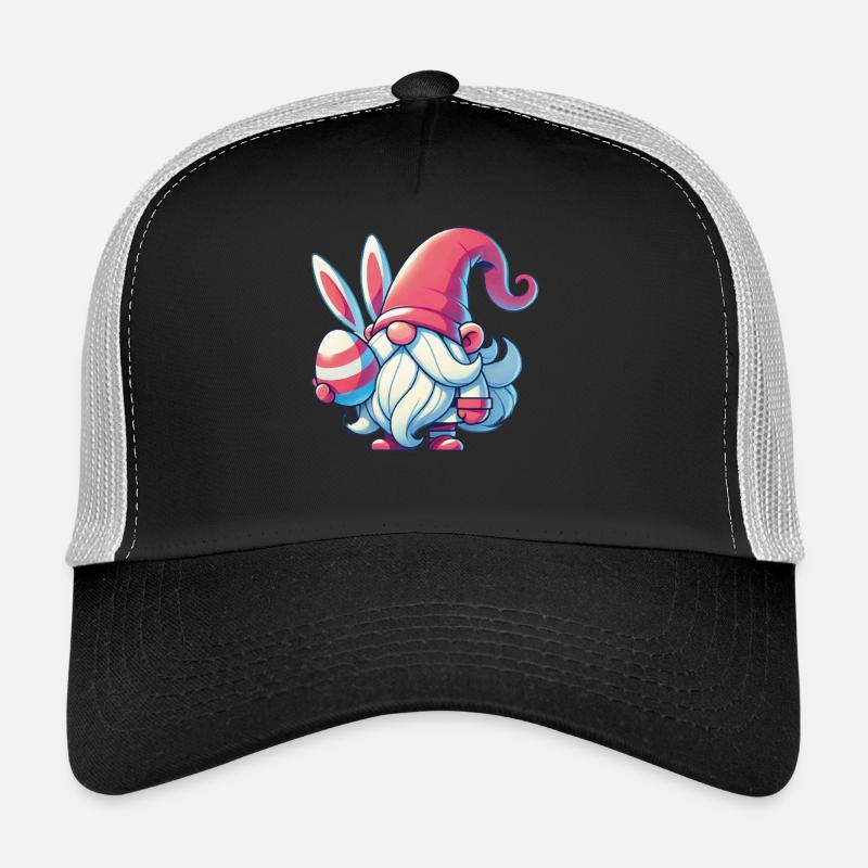 Ostern Gnom Mit Ei Wichtel Zwerg Trucker Cap