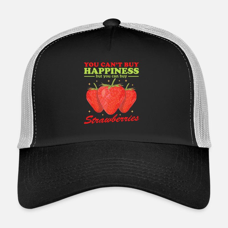 Erdbeere Erdbeeren Strawberry Geschenk Trucker Cap