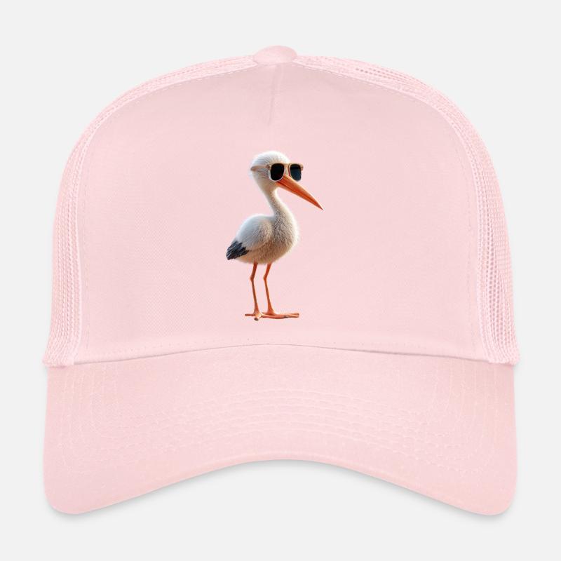 Amoureux des cigognes Cigognes blanches Cigognes géantes Cigognes Casquette trucker 