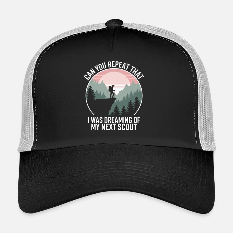 Scout Guide Scout Camping Trucker Cap