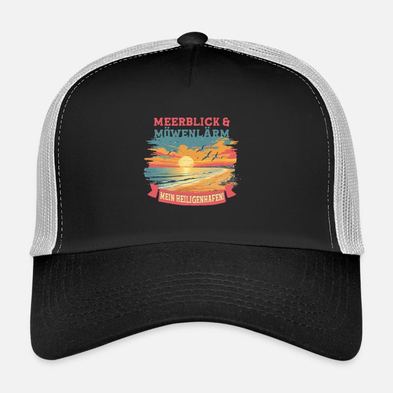 Heiligenhafen Meerblick & Möwenlärm Trucker Cap