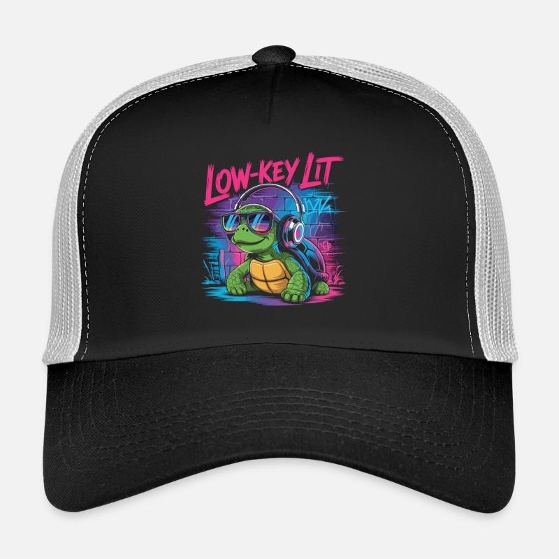 Tortue discrète Casquette trucker 