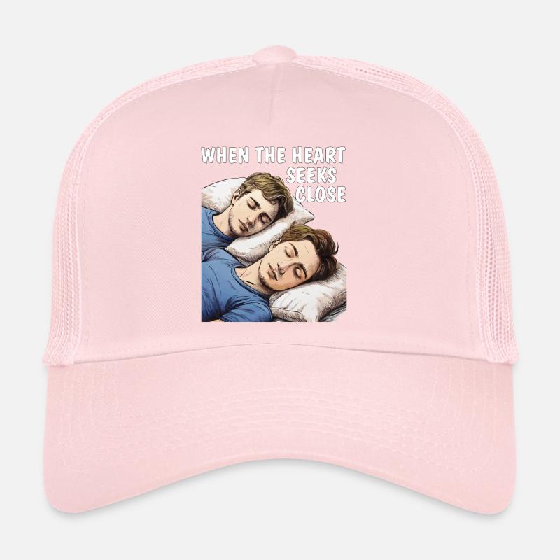 WHEN THE HEART SEEKS CLOSE Trucker Cap