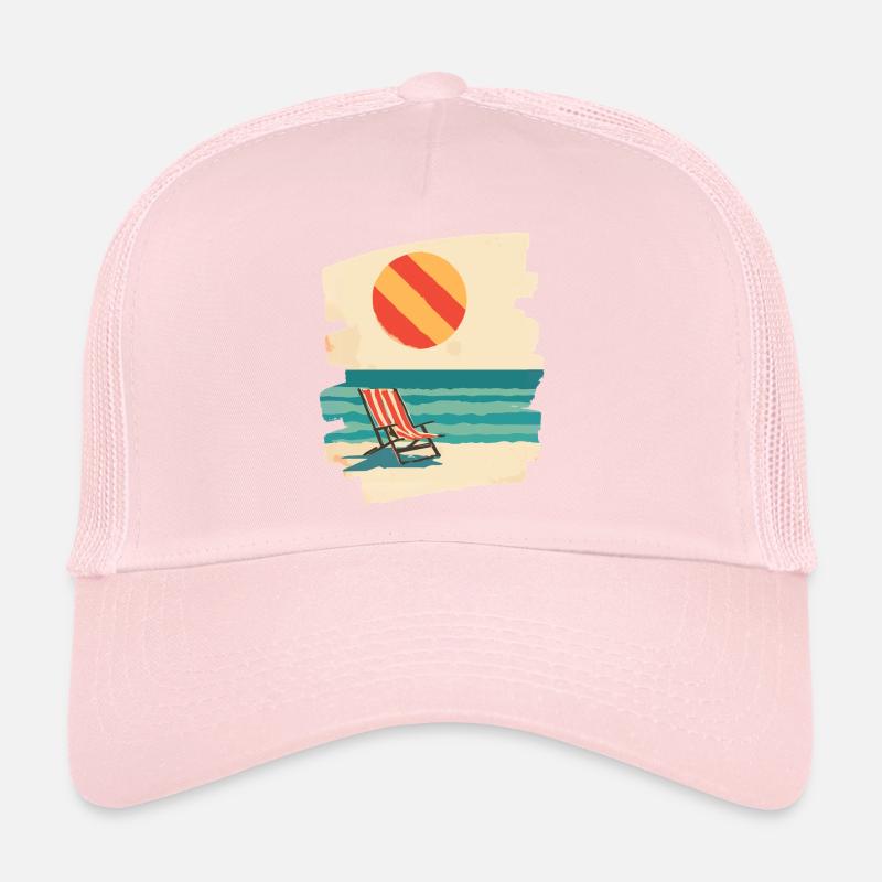 Summer Sun Beach Trucker Cap