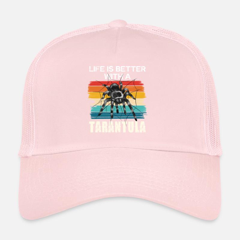Das Leben Ist Besser Mit Einer Tarantel Trucker Cap