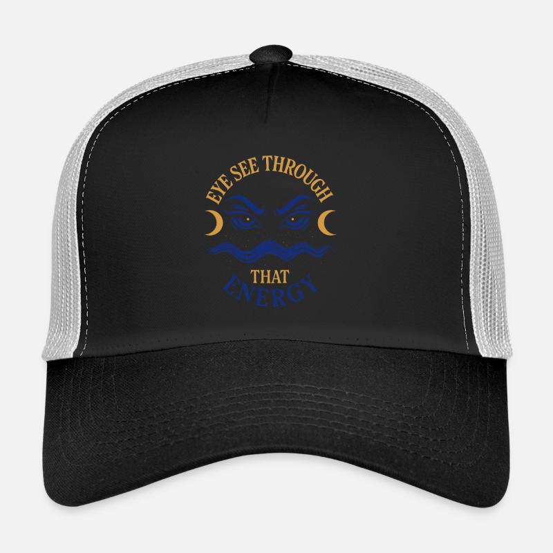 Evil Eye Spiritueller Schutz Mystische Mode Trucker Cap