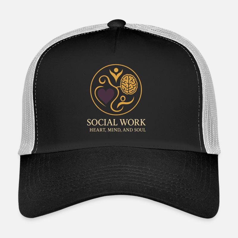 L’assistante sociale soutient le Casquette trucker 