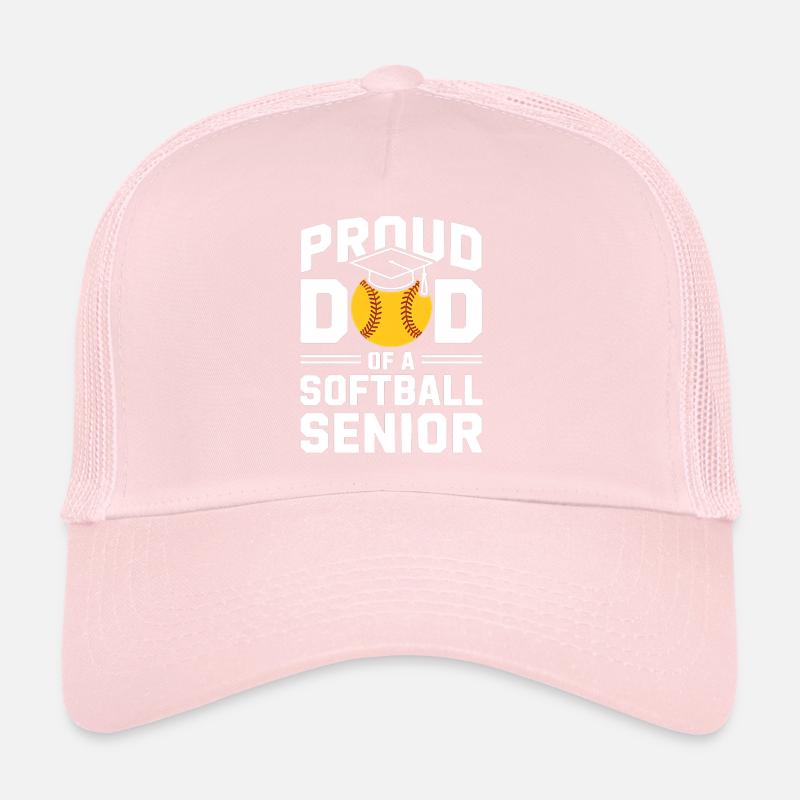 Fier diplômé de l’école secondaire Softball Dad Casquette trucker 