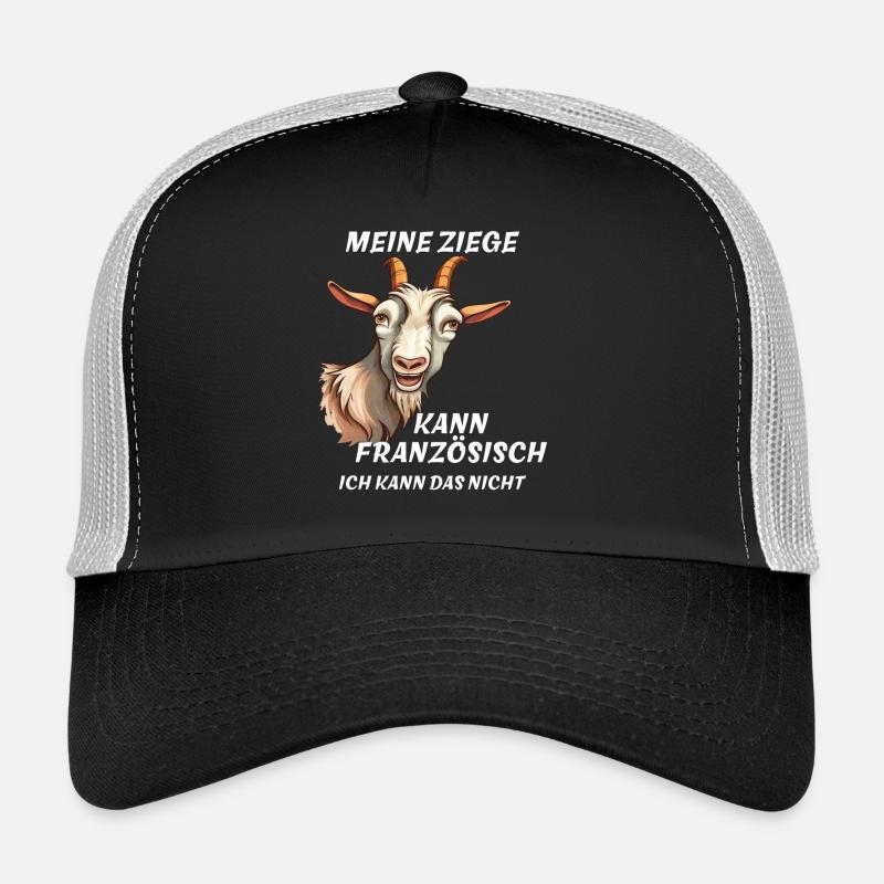 MA CHÈVRE CONNAÎT LE FRANÇAIS Casquette trucker 