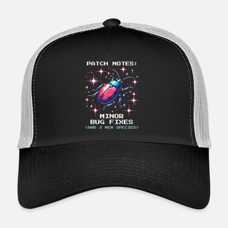 Update Arten Fund Entomologie Pixel Gaming Nerd Trucker Cap