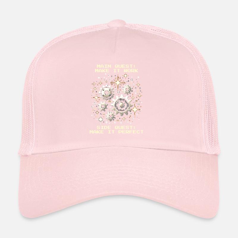 Main Quest Precision Mechanics Perfect Pixel Trucker Cap