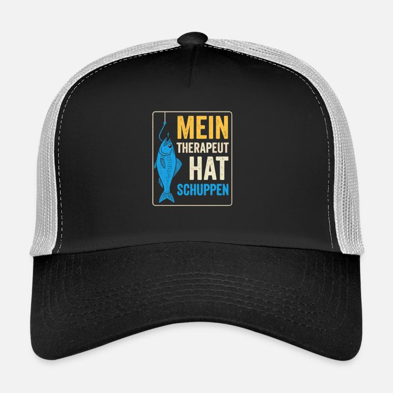 Thérapie de pêche Dicton Casquette trucker 