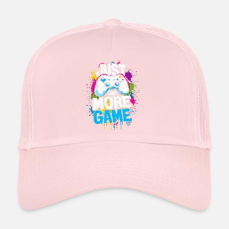 Juste un jeu de plus - Gamer Saying with Controller Casquette trucker 
