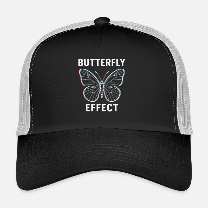 Butterfly Effect – Design minimaliste avec 3D Casquette trucker 